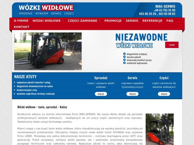MAG-SERWIS Wózki Widłowe