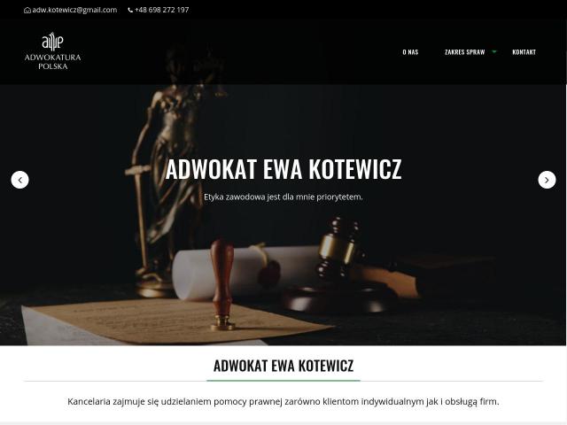 Kancelaria Adwokacka Adwokat Ewa Kotewicz