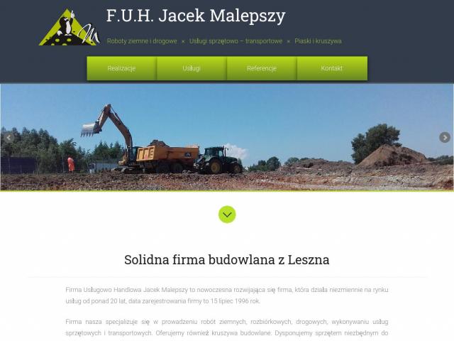 Firma Usługowo – Handlowa Jacek Malepszy