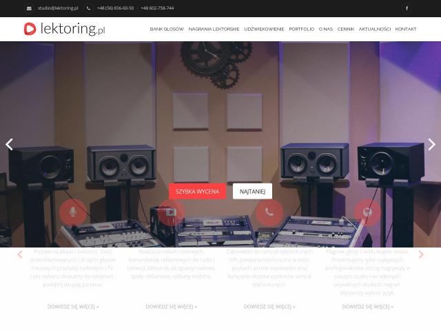 Studio Nagrań Lektorskich LEKTORING.PL