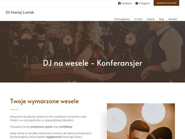 DJ Maciej Luniak