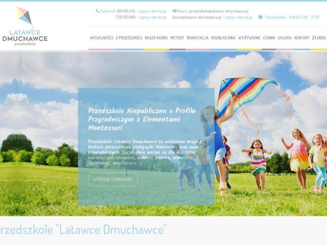 Niepubliczne przedszkole i żłobek - Latawce dmuchawce