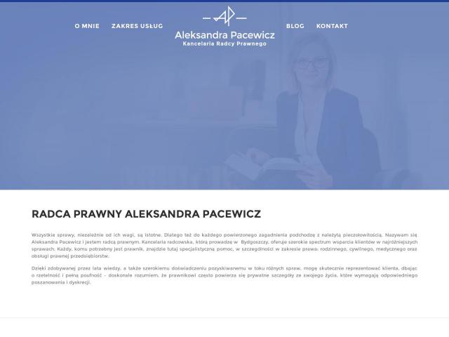 Kancelaria Radcy Prawnego Aleksandra Pacewicz