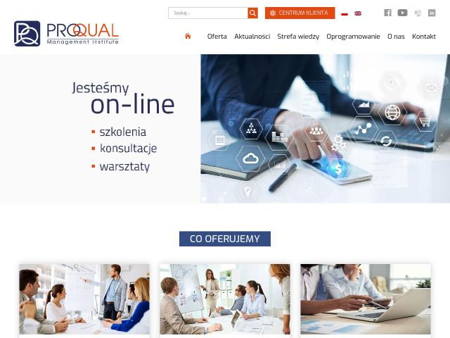 PROQUAL MANAGEMENT INSTITUTE - B.T. GREBER SPÓŁKA JAWNA
