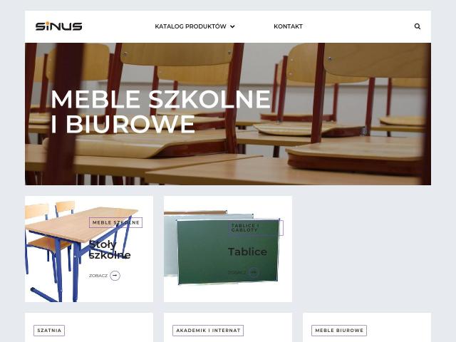 Fabryka Mebli Szkolnych Biuro Handlowe Sinus