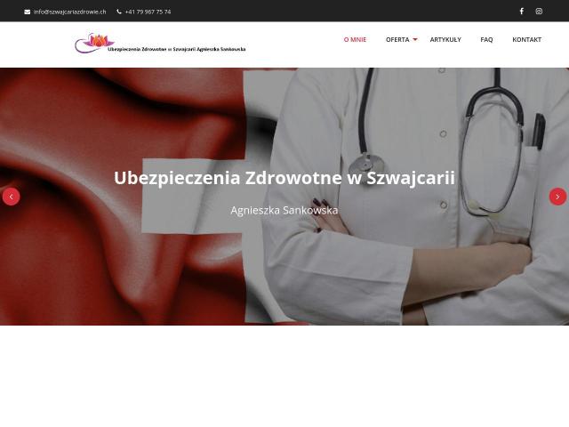 ELPA Sankowski - Ubezpieczenia Zdrowotne w Szwajcarii Agnieszka Sankowska