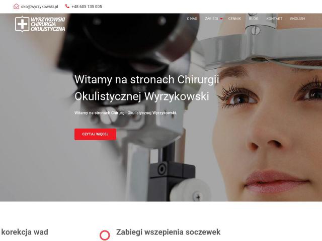 Klinika Okulistyczna Zbigniew Wyrzykowski