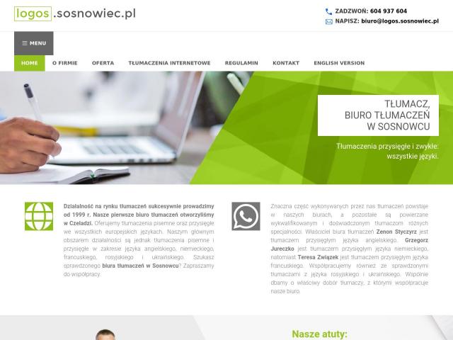 Biuro Tłumaczeń LOGOS Sosnowiec