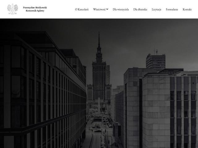 KOMORNIK SĄDOWY PRZEMYSŁAW BIEŃKOWSKI