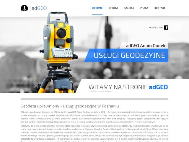 Usługi Geodezyjne adGEO Adam Dudek